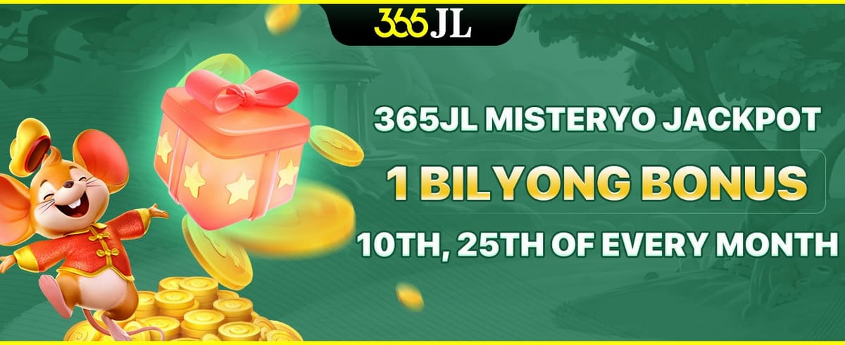 Misteryo Jackpot 1 Bilyong Bonus promotion banner